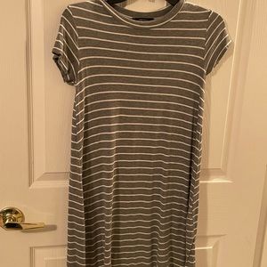 Striped tshirt dress